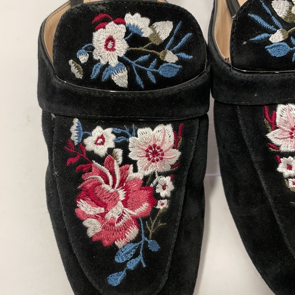 WHBM Minny Embroidered Mule Slip On - Picture 3 of 8